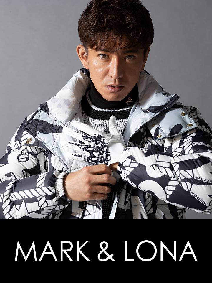 人気の新製品 マーク＆ロナ⚪MARK&LONA ⚪コミックブルゾン【Mサイズ
