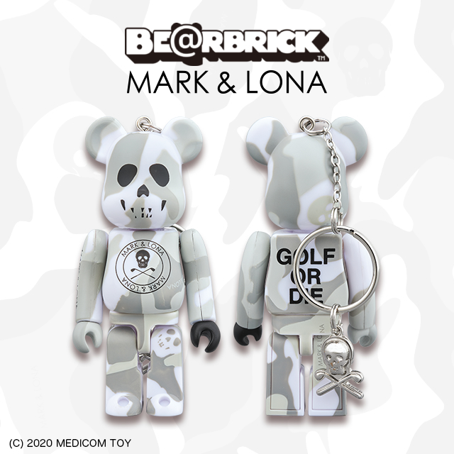 話題のコラボフィギュア「BE@BRICK × MARK & LONA」が待望の 